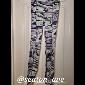 Lululemon Marble Print Leggings